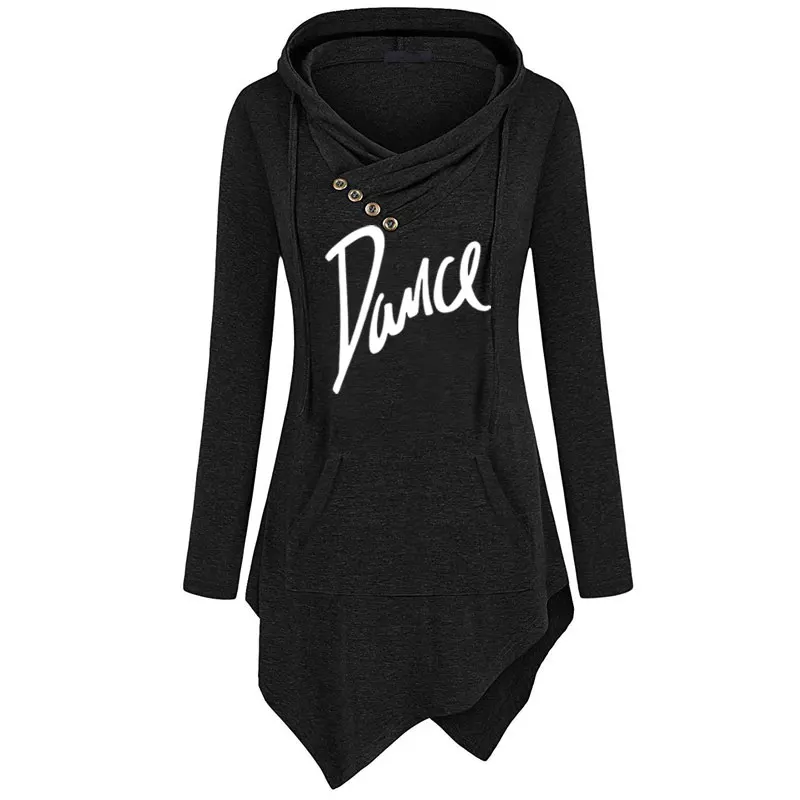 2020 New Ladies Casual Letter Dance Print Hoodie Women Style Cotton Long Sleeve Sweatshirt Hoodies Funny Irregular Clothing
2020 New Ladies Casual Letter Dance Print Hoodie Women Style Cotton Long Sleeve Sweatshirt Hoodies Funny Irregular Clothing