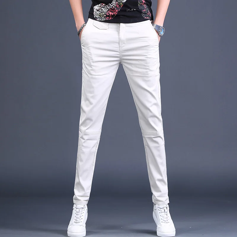 2021 New Khaki Pants Men Summer Mens Business Suit Pant Slim Fit Casual Trousers Size 38
2021 New Khaki Pants Men Summer Mens Business Suit Pant Slim Fit Casual Trousers Size 38