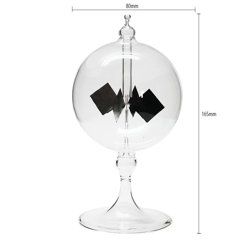 Solar Crookes Radiometer Glass Windmill Handmade Toy for Party Home Decoration Gift Transparent 
Solar Crookes Radiometer Glass Windmill Handmade Toy for Party Home Decoration Gift Transparent