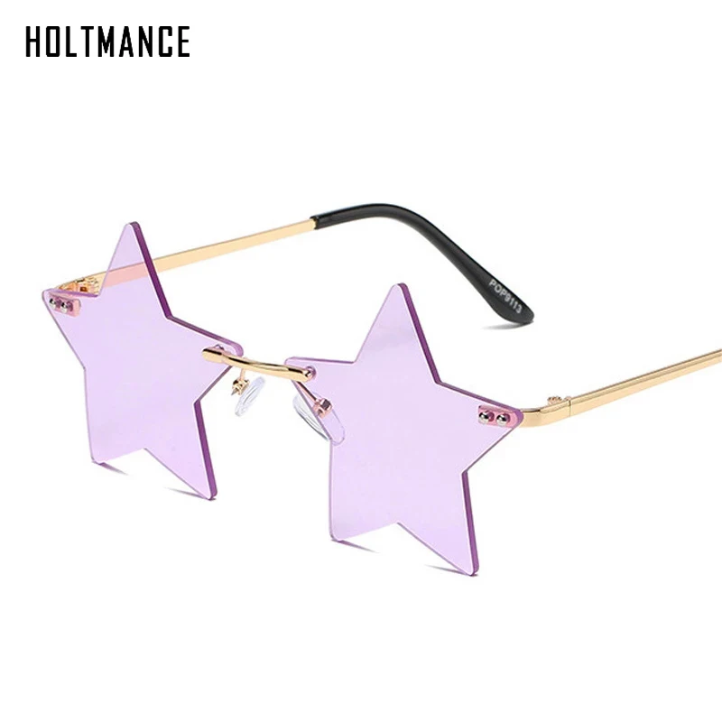 Vintage Unique Star Shape Mirror Rimless Sunglasses Women Fashion Clear Ocean Lens Eyewear Men Trending Sun Glasses Shades UV400
Vintage Unique Star Shape Mirror Rimless Sunglasses Women Fashion Clear Ocean Lens Eyewear Men Trending Sun Glasses Shades UV400