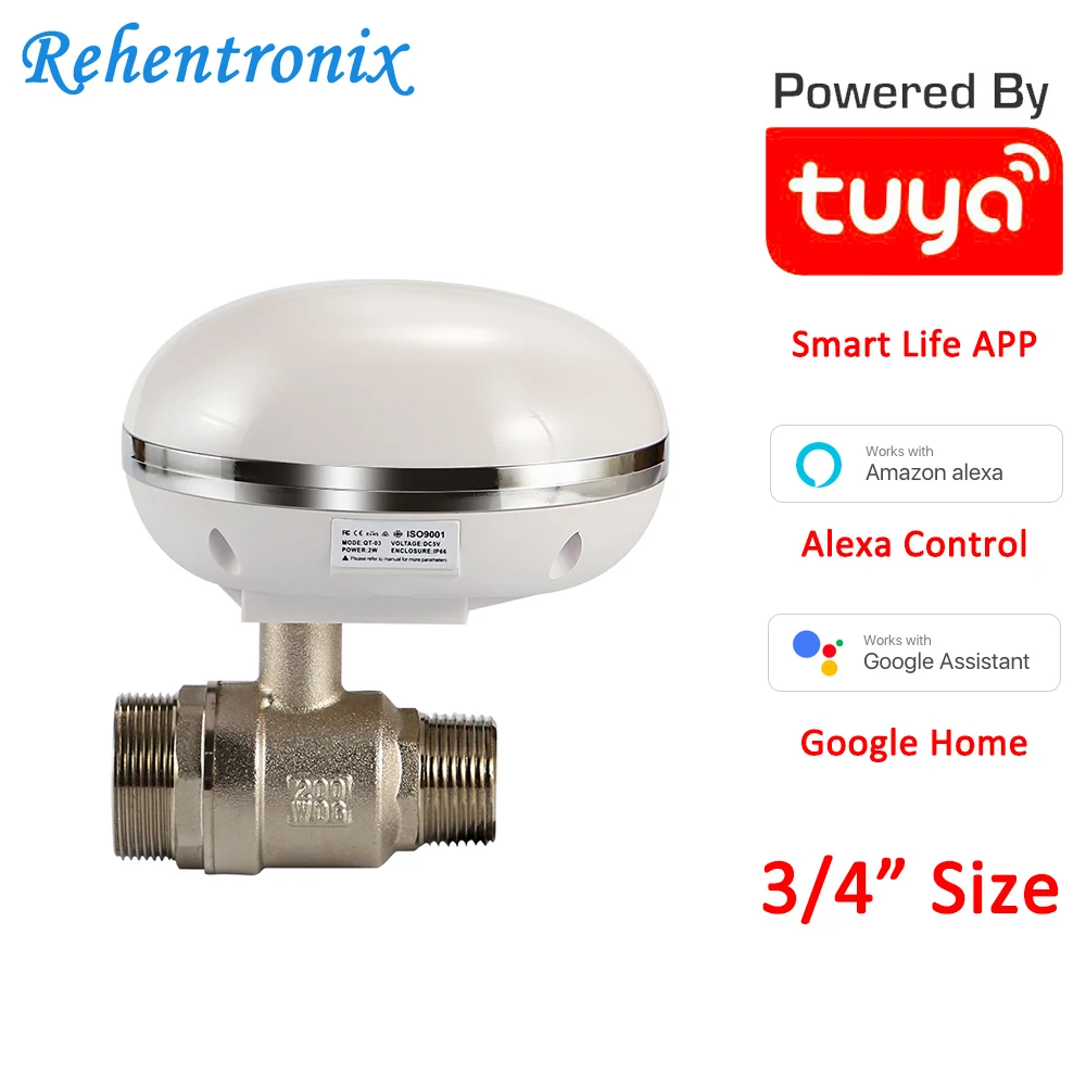 Умный клапан для газовой воды Tuya, водонепроницаемость IP66, размер 3/4, умный Wi-Fi клапан с дистанционным управлением и сигнализацией Linakge, голос...
Умный клапан для газовой воды Tuya, водонепроницаемость IP66, размер 3/4, умный Wi-Fi клапан с дистанционным управлением и сигнализацией Linakge, голос...