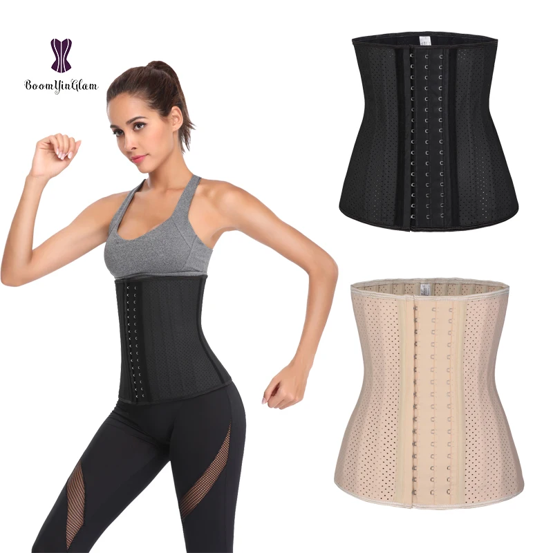 Latex Rubber Waist Trainer 25 Steel Boned Black Beige Slimming Breathable Cincher 3 Hooks and Eyes Corset Underwear Corselet
Latex Rubber Waist Trainer 25 Steel Boned Black Beige Slimming Breathable Cincher 3 Hooks and Eyes Corset Underwear Corselet