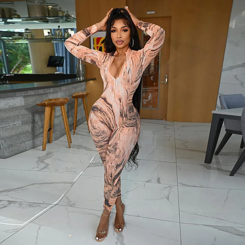 Fashion Women's Long Sleeve Printing Sports Set Playsuit Fitness Tights Jumpsuits Gym Bodysuit Tracksuit Sport Set for Women
Fashion Women's Long Sleeve Printing Sports Set Playsuit Fitness Tights Jumpsuits Gym Bodysuit Tracksuit Sport Set for Women