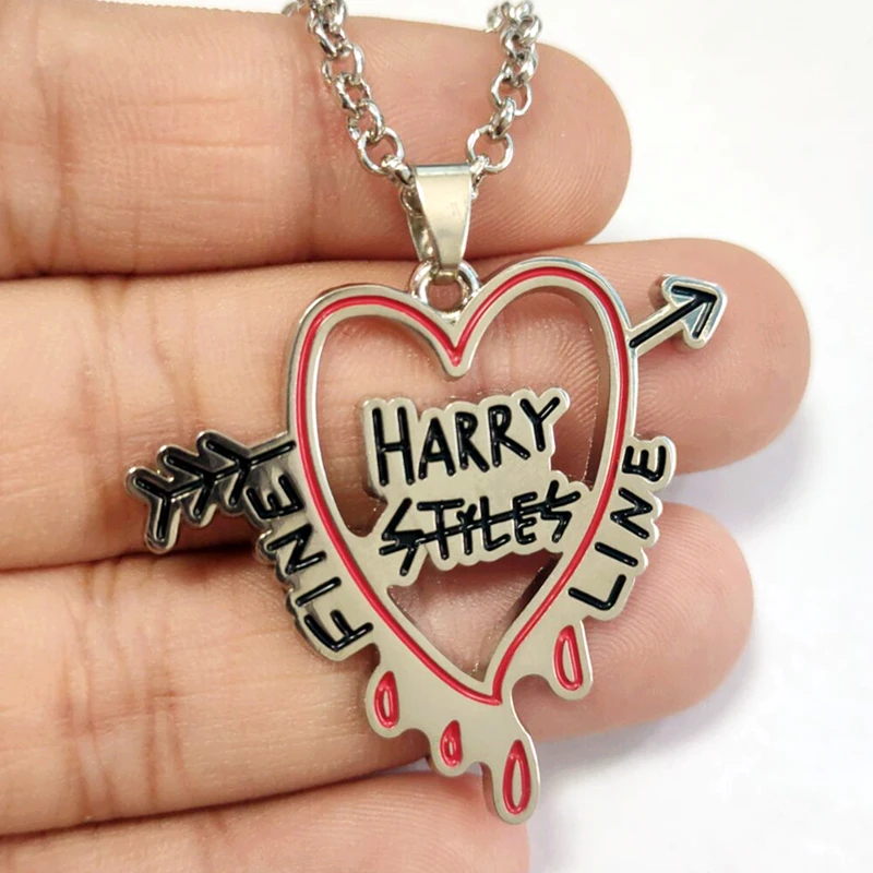 Fine Line Theme Necklace Cute Heart Pendant Jewelry Lettered FINE LINE HarryStyles Necklaces Souvenir Gifts for Music Fans New
Fine Line Theme Necklace Cute Heart Pendant Jewelry Lettered FINE LINE HarryStyles Necklaces Souvenir Gifts for Music Fans New