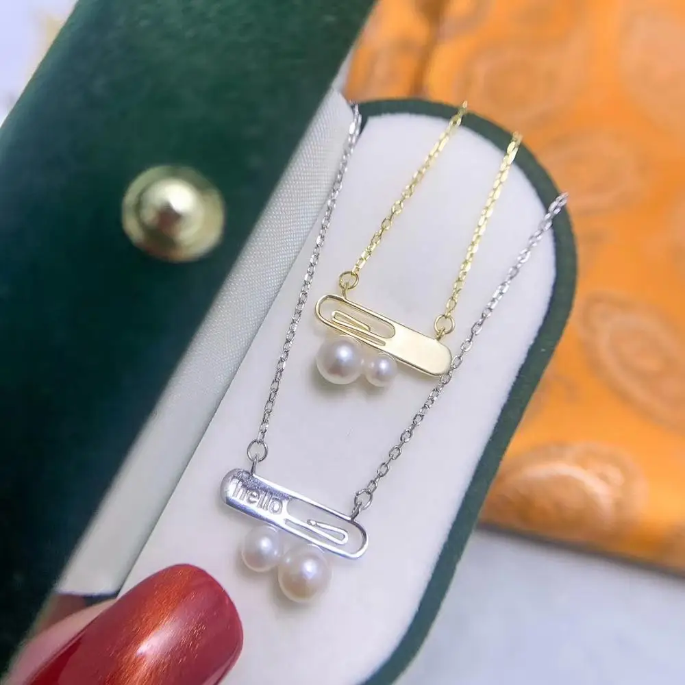 HELLO 925 Sterling Silver Necklace Chain Mountings Necklace Findings Jewelry Parts Fittings Accessories for Pearls Beads
HELLO 925 Sterling Silver Necklace Chain Mountings Necklace Findings Jewelry Parts Fittings Accessories for Pearls Beads