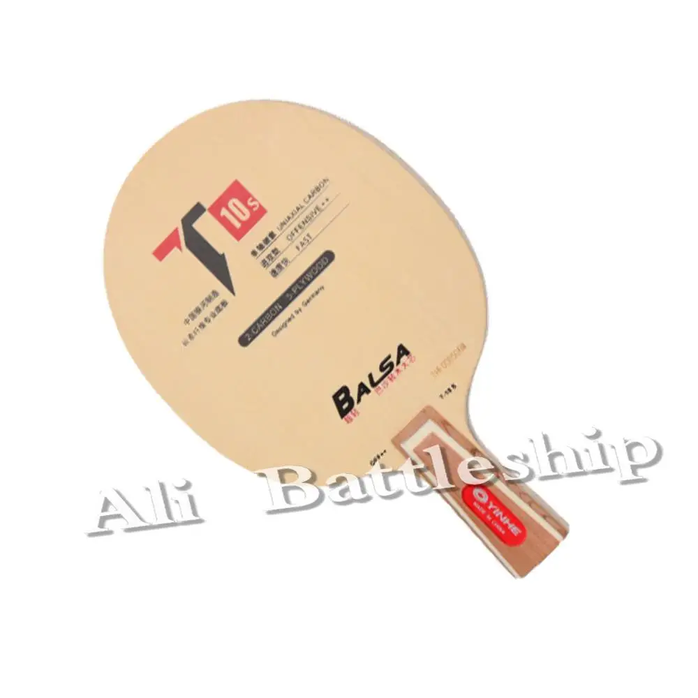 Оригинальный Yinhe Milky Way Galaxy T-10S T10S T 10S лезвие для настольного тенниса pingpong | Спорт и