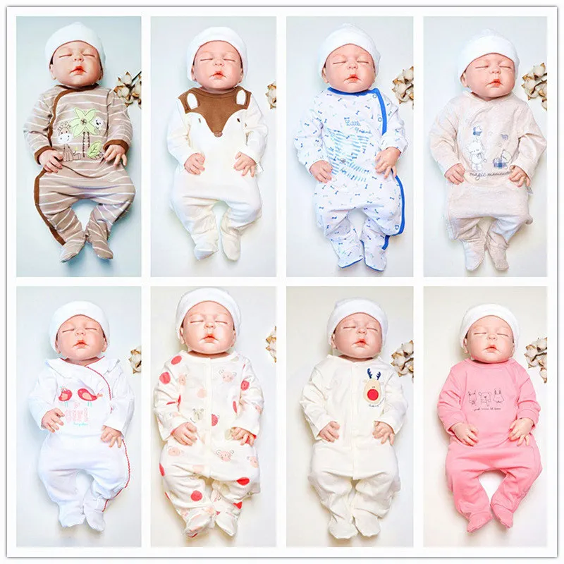 Пижама-комбинезон для новорожденных с принтом животных | Мать и ребенок