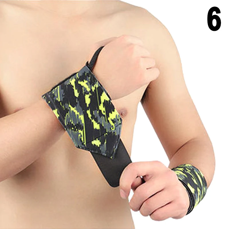 1 Pcs Camouflage Wrist Band Support Protector Wrapping for Fitness Sport Weightlifting A7 
1 Pcs Camouflage Wrist Band Support Protector Wrapping for Fitness Sport Weightlifting A7