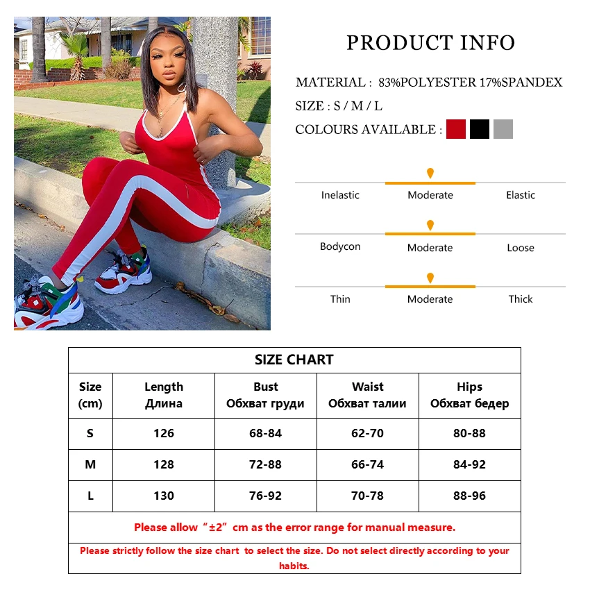 Clacive Fitness Halter Backless Women Jumpsuit 2021 Casual Slim Sleeveless Bodycon One Piece Jumpsuit Lady Fashion Sexy Rompers
Clacive Fitness Halter Backless Women Jumpsuit 2021 Casual Slim Sleeveless Bodycon One Piece Jumpsuit Lady Fashion Sexy Rompers