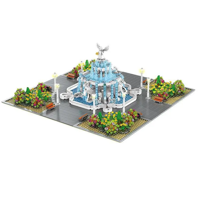MOULD KING 16003 Streetview Angel Amusement Park With LED light Building Blocks Assembly Bricks Kids DIY Toys Birthday Gifts
MOULD KING 16003 Streetview Angel Amusement Park With LED light Building Blocks Assembly Bricks Kids DIY Toys Birthday Gifts