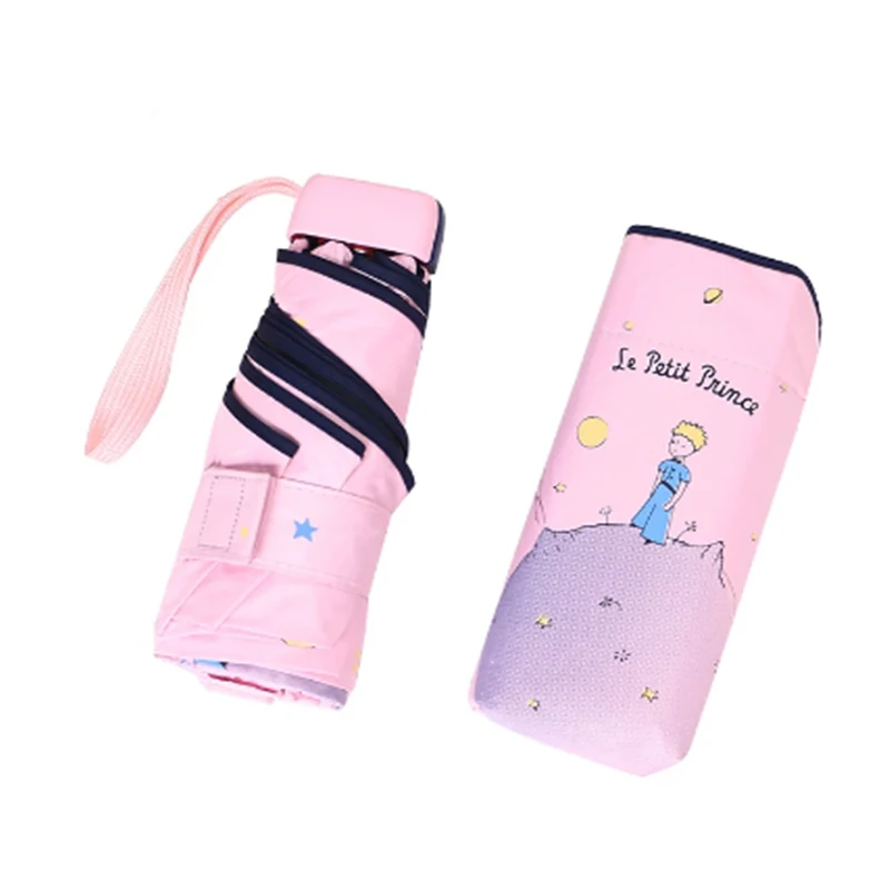 Маленький женский мини-зонтик, портативный черный зонтик с покрытием от солнца, маленькие солнцезащитные зонты для девочек
Маленький женский мини-зонтик, портативный черный зонтик с покрытием от солнца, маленькие солнцезащитные зонты для девочек