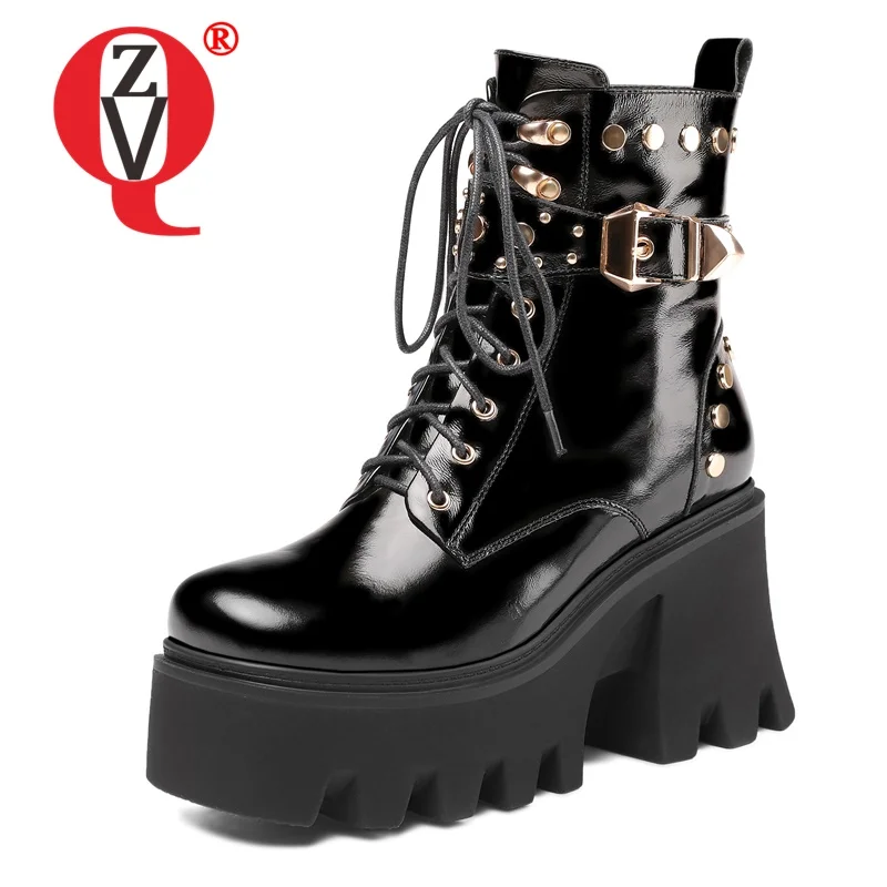 ZVQ Women winter New Style Good Qualtiy Fashion Leisure short boots Thick bottom rivet belt decoration Concise Comfortable
ZVQ Women winter New Style Good Qualtiy Fashion Leisure short boots Thick bottom rivet belt decoration Concise Comfortable
