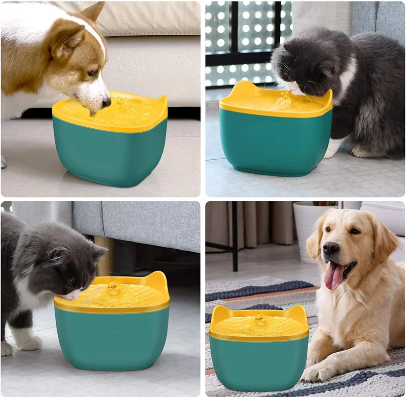 Automatic Dog Cat Fountain 2.5L Large Capacity Safe Pet Water Dispenser Ultra-Quiet Intelligent Pump 3 Filtration System
Automatic Dog Cat Fountain 2.5L Large Capacity Safe Pet Water Dispenser Ultra-Quiet Intelligent Pump 3 Filtration System