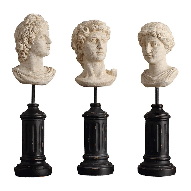 Creative Character Head Art Decoration Sculpture Home Decoration Antique Figurines Living Room Study Desk Office Furnishings
Creative Character Head Art Decoration Sculpture Home Decoration Antique Figurines Living Room Study Desk Office Furnishings