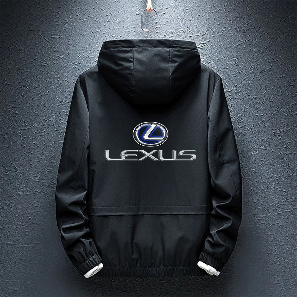 Lexus Classic Hoodies Splice Windbreaker rainproof Fashion Jackets Zipper Man Coats Spring Autumn Tops Coat 
Lexus Classic Hoodies Splice Windbreaker rainproof Fashion Jackets Zipper Man Coats Spring Autumn Tops Coat