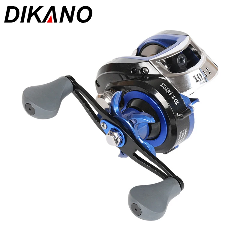 Baitcasting Reel 10kg Max Drag 10 : 1 Gear Ratio Carp Fishing Reel Magnetic Brake CNC Spool
Baitcasting Reel 10kg Max Drag 10 : 1 Gear Ratio Carp Fishing Reel Magnetic Brake CNC Spool