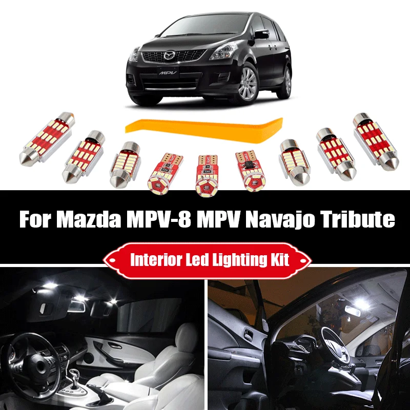 Canbus для Mazda MPV-8 MPV Navajo Tribute 1989-1998 2001 2002 2003 2005 2008 2009 2011 аксессуары светодиодсветильник ка
Canbus для Mazda MPV-8 MPV Navajo Tribute 1989-1998 2001 2002 2003 2005 2008 2009 2011 аксессуары светодиодсветильник ка