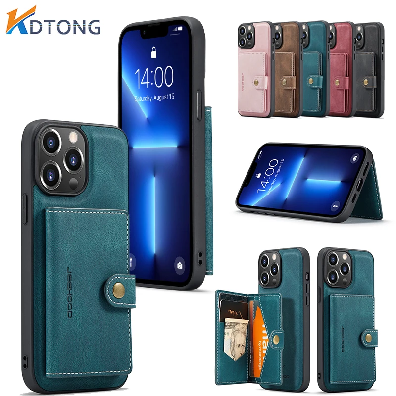 Solid Color Two In One Business Wallet Leather Case For iPhone 13 12 Mini 11 Pro XS Max SE 2020 8 7 Plus Luxury Shockproof Cover 
Solid Color Two In One Business Wallet Leather Case For iPhone 13 12 Mini 11 Pro XS Max SE 2020 8 7 Plus Luxury Shockproof Cover