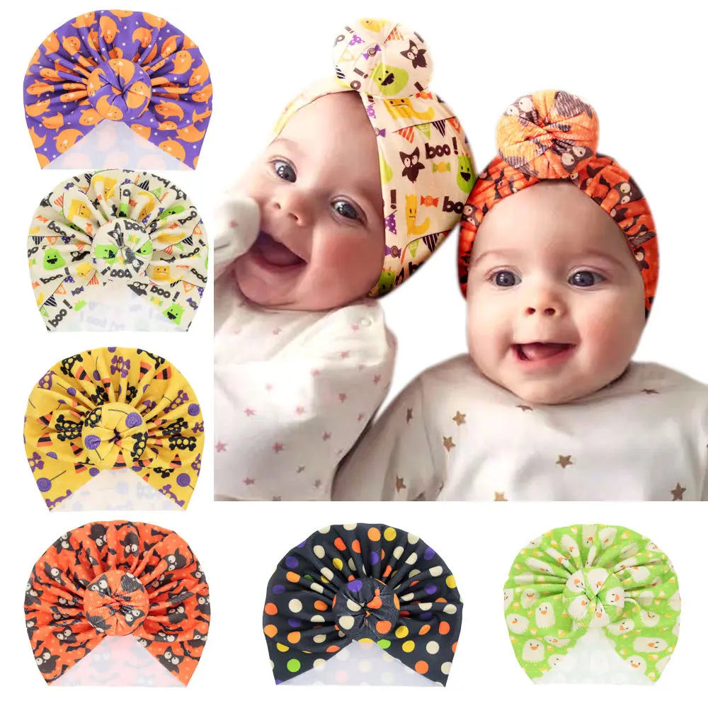 Infant Halloween turban hat Knot Turban Headwarp For Baby Girls Spandx Stretchy Beanie Hat Headwear Baby Hair Accessories H053S
Infant Halloween turban hat Knot Turban Headwarp For Baby Girls Spandx Stretchy Beanie Hat Headwear Baby Hair Accessories H053S