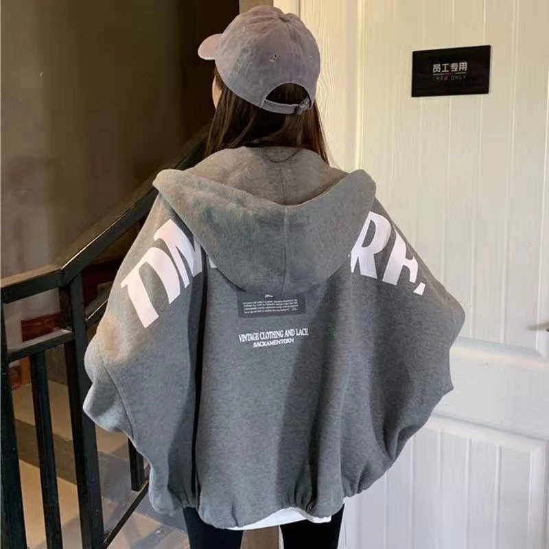 Black Hoodie Women Tops Jacket BF Style Female Casual Sweatshirt Autumn Long Sleeve Streetwear Korean Ulzzang Hip Hop Coat Tops
Black Hoodie Women Tops Jacket BF Style Female Casual Sweatshirt Autumn Long Sleeve Streetwear Korean Ulzzang Hip Hop Coat Tops