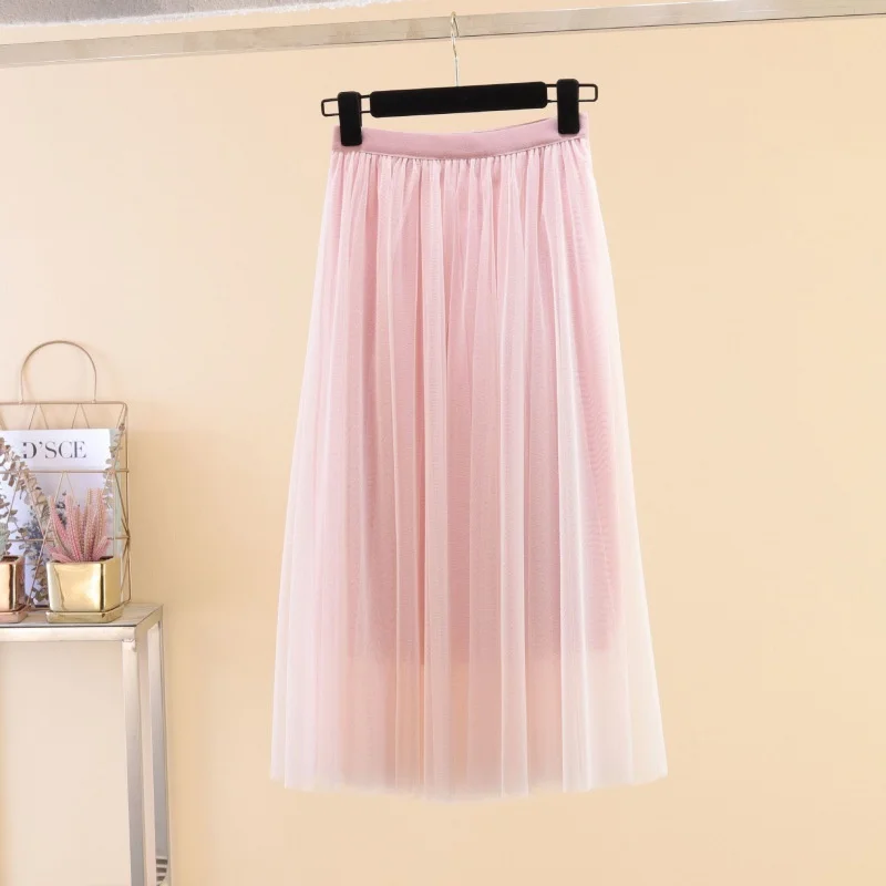 Large Mesh Skirt Women's Middle Long Fat Mm Super Fairy Skirt Half Skirt 100kg A-word Chiffon Long Skirt Summer
Large Mesh Skirt Women's Middle Long Fat Mm Super Fairy Skirt Half Skirt 100kg A-word Chiffon Long Skirt Summer