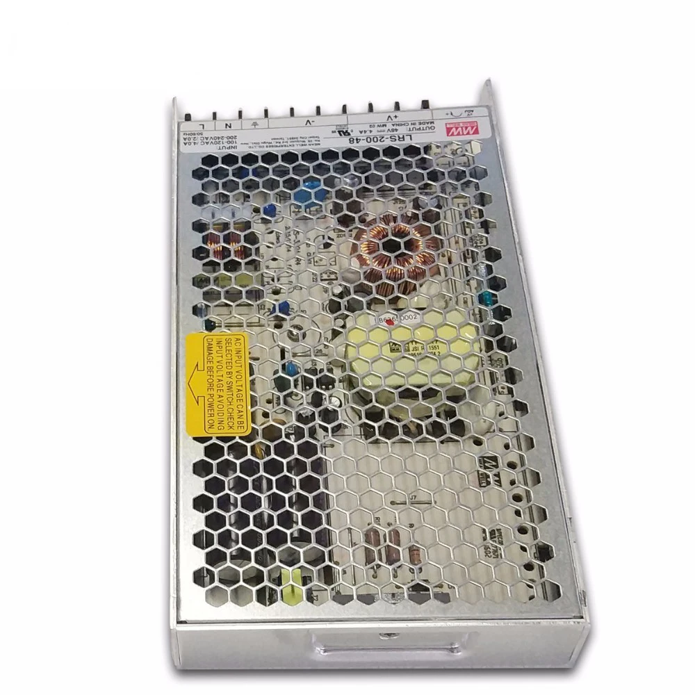 MEAN WELL LRS 200 источник питания трансформатор Светодиодная лента Вт AC DC SMPS 220 В