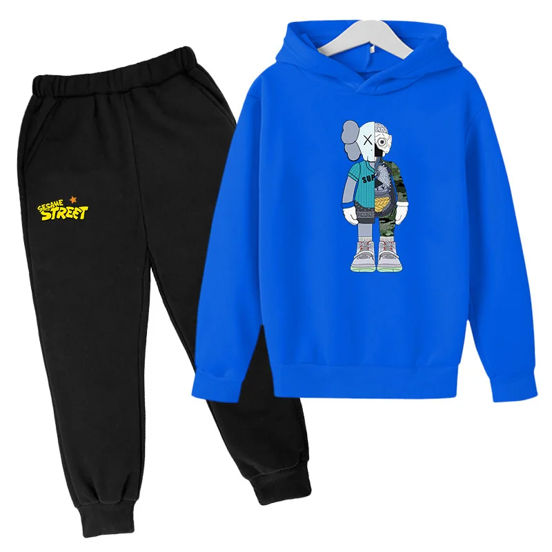 Spring Autumn Boy Girl Hoodie Suit Cotton Kids Hooded Sportswear Set Children Clothing 4-14 Years Girl Boys Clothes Two-piece
Spring Autumn Boy Girl Hoodie Suit Cotton Kids Hooded Sportswear Set Children Clothing 4-14 Years Girl Boys Clothes Two-piece