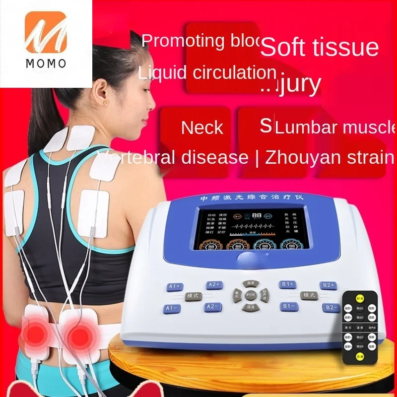 Pulse Acupuncture Electrotherapy Dredge Meridian and Shoulder Zhouitis Cervical Spine Lumbar Spine Therapeutic Equipment
Pulse Acupuncture Electrotherapy Dredge Meridian and Shoulder Zhouitis Cervical Spine Lumbar Spine Therapeutic Equipment