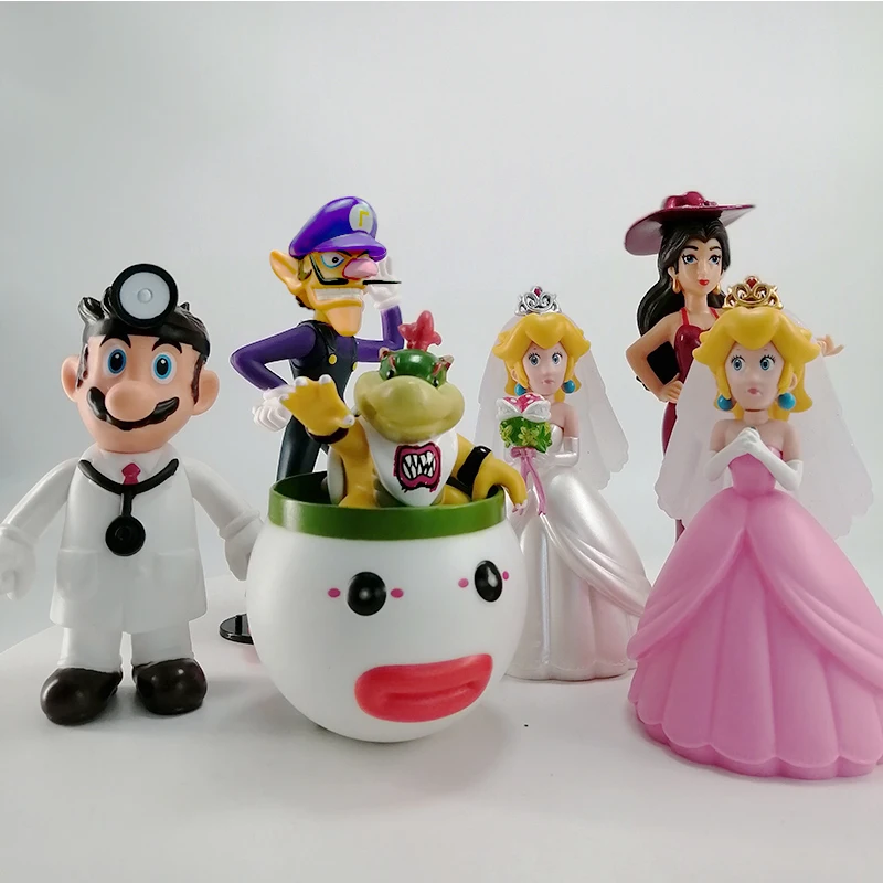 New Super Mario Bros Luigi Yoshi Wario PVC Action Toy Figure Collectible Puppets Model Toys For Children birthday gifts
New Super Mario Bros Luigi Yoshi Wario PVC Action Toy Figure Collectible Puppets Model Toys For Children birthday gifts