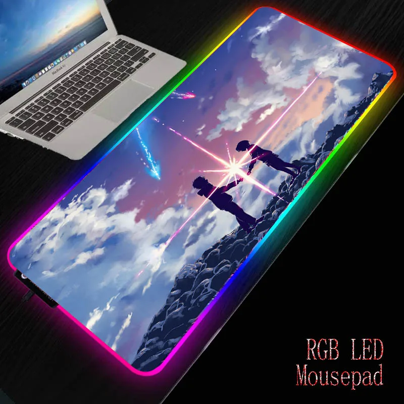 MRGBEST Your Name Anime Mouse pads Natural Rubber Mouse Pad Anti-slip Gaming Mouse Mat with Locking Edge for Gamer
MRGBEST Your Name Anime Mouse pads Natural Rubber Mouse Pad Anti-slip Gaming Mouse Mat with Locking Edge for Gamer