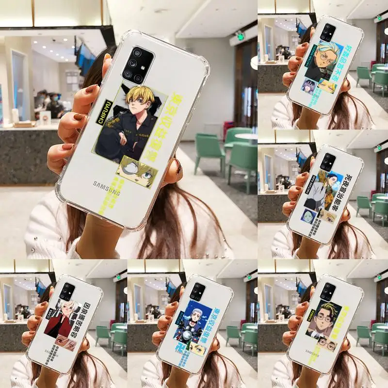 Tokyo Revengers anime Phone Case Transparent For Samsung S A M J 21 20 50 30 60 5 7 51 71 90 11 10 J710 e p PLUS Prime 5G
Tokyo Revengers anime Phone Case Transparent For Samsung S A M J 21 20 50 30 60 5 7 51 71 90 11 10 J710 e p PLUS Prime 5G
