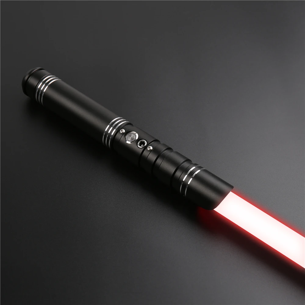 TXQ Lightsaber Metal Hilt Heavy 12 Color RGB LED Change Volume Adjustment Force 6 Sound Fons FOC Blaster Saber TS025GIFT
TXQ Lightsaber Metal Hilt Heavy 12 Color RGB LED Change Volume Adjustment Force 6 Sound Fons FOC Blaster Saber TS025GIFT