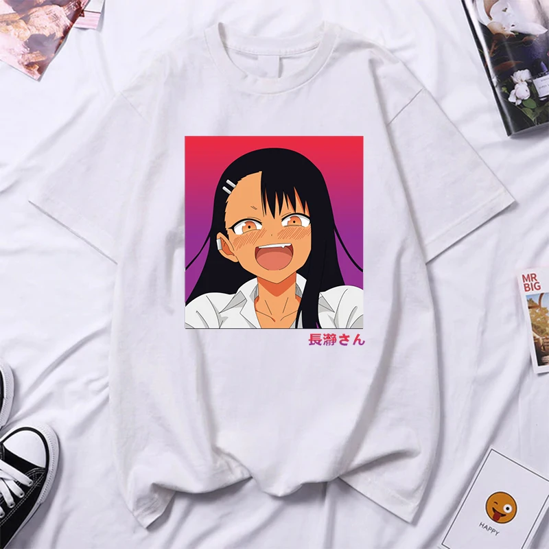 Kawaii Clothes Don't Toy with Me, Miss Nagatoro T-shirts Harajuku Top Female T-shirt Summer Clothes for Men Manga Anime T Shirts
Kawaii Clothes Don't Toy with Me, Miss Nagatoro T-shirts Harajuku Top Female T-shirt Summer Clothes for Men Manga Anime T Shirts