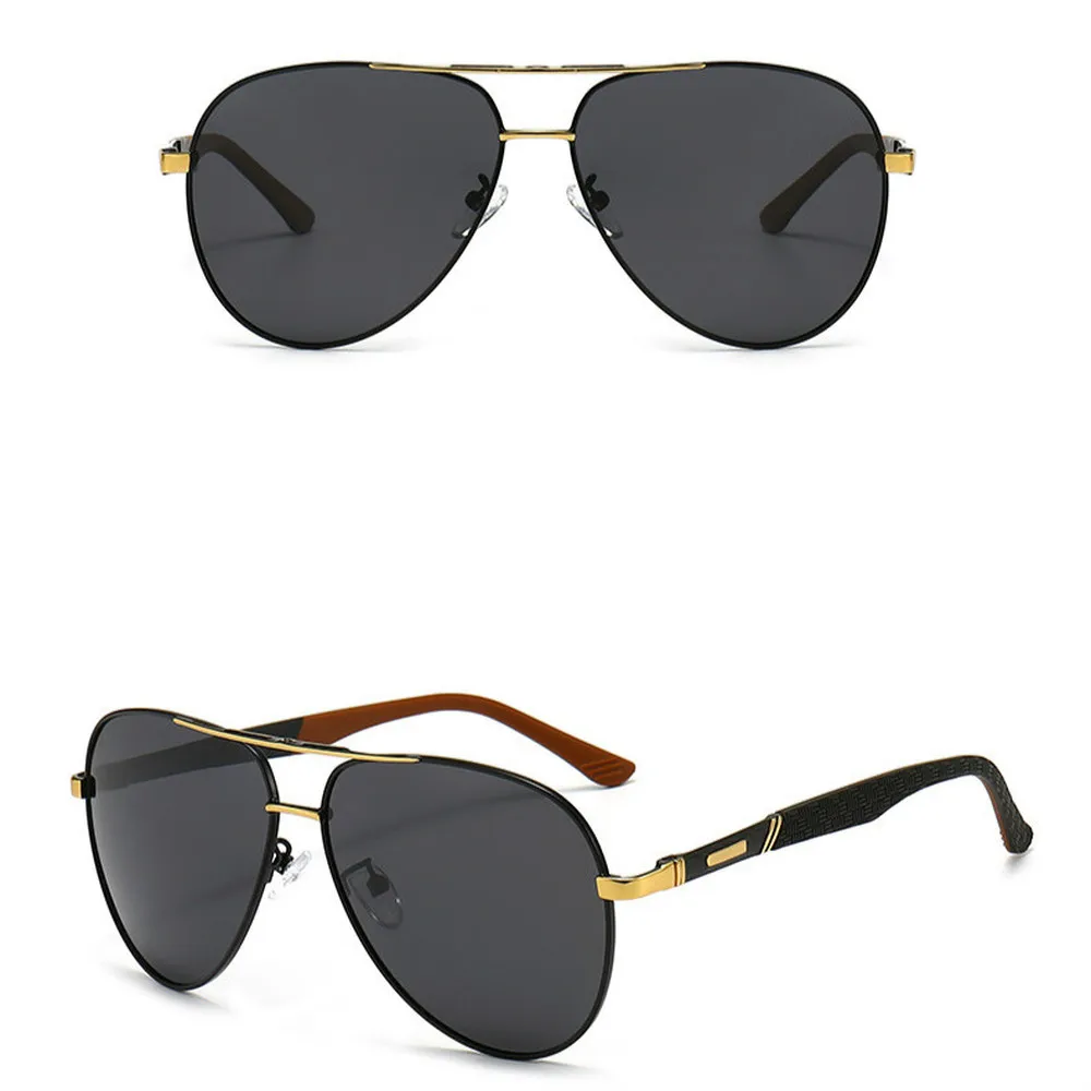 Men Polarized Sunglasses Alloy Aviation Frame Fashion Rays Brand Designer Driving Sun Glasses for Men Women Goggle UV400
Men Polarized Sunglasses Alloy Aviation Frame Fashion Rays Brand Designer Driving Sun Glasses for Men Women Goggle UV400