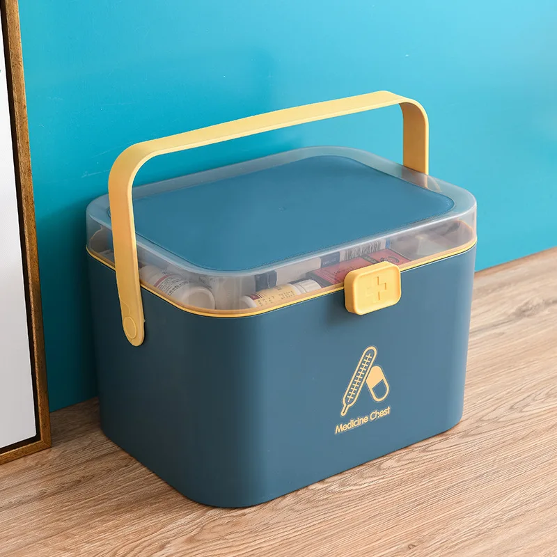 Home Care Medicine Box Portable Large First Aid Box Household Plastic Multi-Layer Medicine Storage Box SLC88
Home Care Medicine Box Portable Large First Aid Box Household Plastic Multi-Layer Medicine Storage Box SLC88