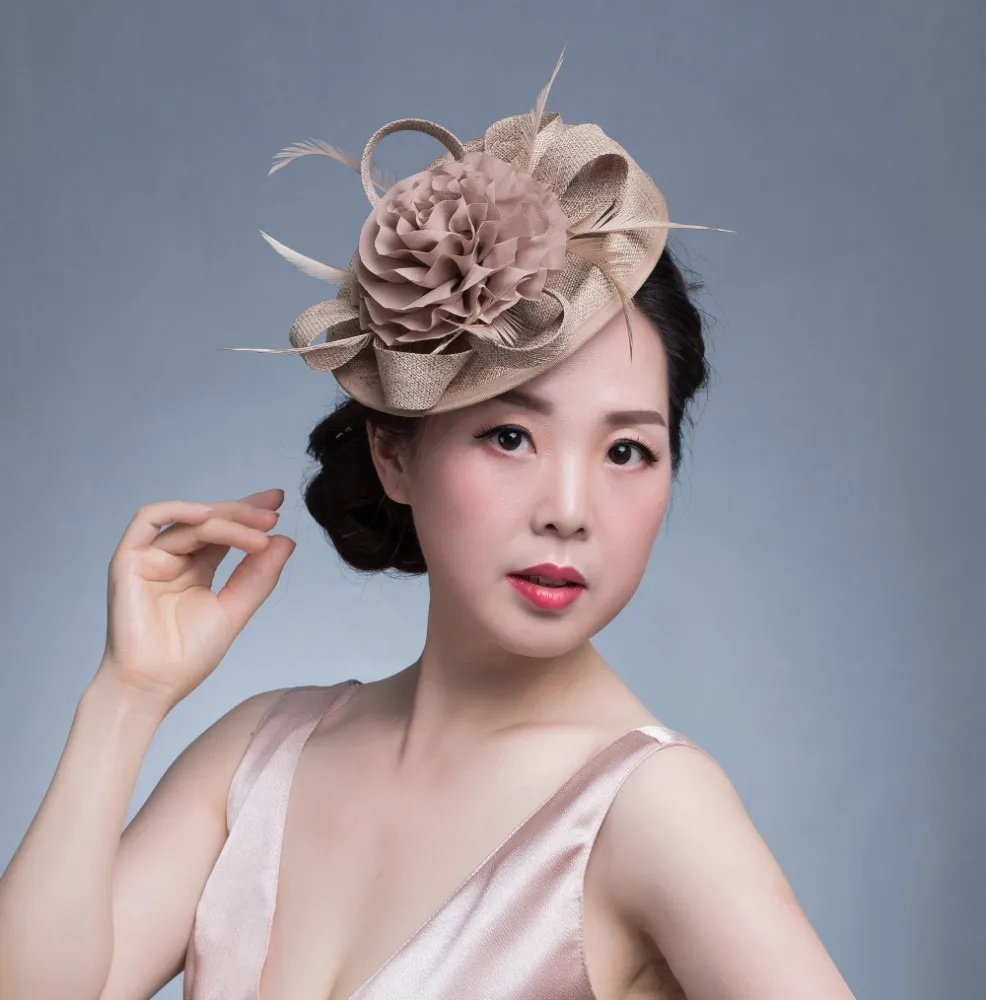 Women Chic Fascinator Hat Cocktail Wedding Party Church Headpiece kentucky Headwear Feather Hair Accessories Fascinators
Women Chic Fascinator Hat Cocktail Wedding Party Church Headpiece kentucky Headwear Feather Hair Accessories Fascinators