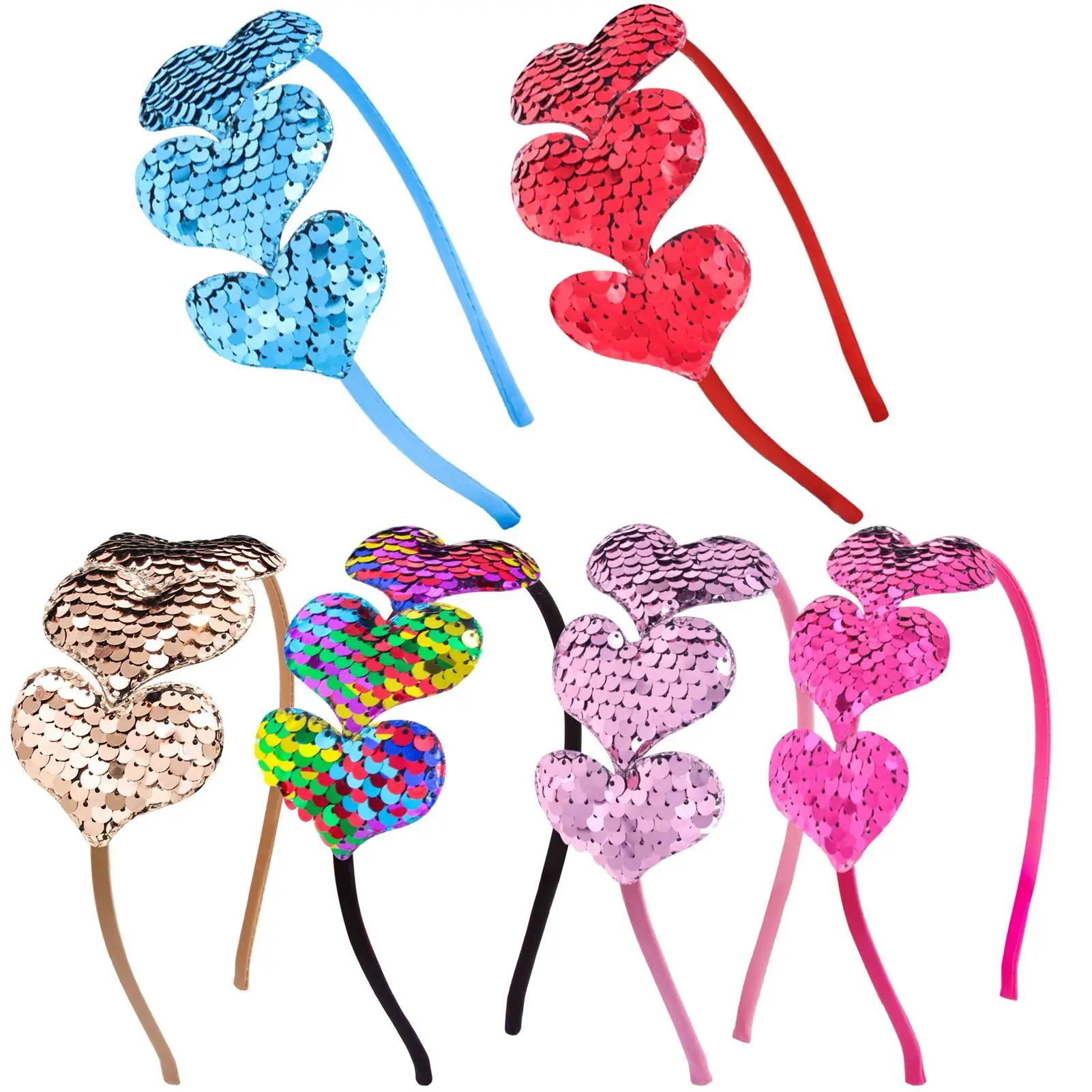 36pc/lot New flip sequin Shiny Heart Hairbands Baby Heart Bow Headband for Girls headdress Kid Hard Hairbands hair accessories
36pc/lot New flip sequin Shiny Heart Hairbands Baby Heart Bow Headband for Girls headdress Kid Hard Hairbands hair accessories