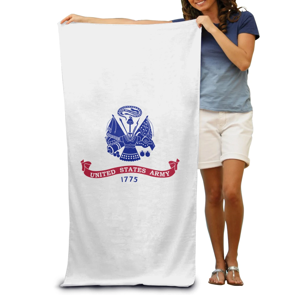 United States Army Flag Soft Bath Towel Fashion Wearable Beach Spa Wash Clothing Diving Suit Change Swim Summer Pool Swimming
United States Army Flag Soft Bath Towel Fashion Wearable Beach Spa Wash Clothing Diving Suit Change Swim Summer Pool Swimming