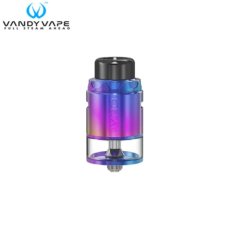 Оригинальный атомайзер Vandy Vape Pyro V4 RDTA с боковым наполнителем 5 мл и плавленой