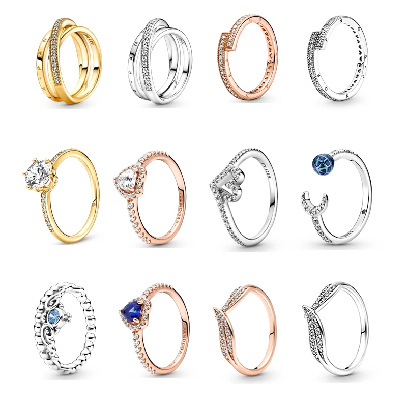 2021 NEW HOT 925 Sterling Silver Daisy Crown Love Heart Opening Charms Pandora Rings For Women Engagement Jewelry Anniversary
2021 NEW HOT 925 Sterling Silver Daisy Crown Love Heart Opening Charms Pandora Rings For Women Engagement Jewelry Anniversary