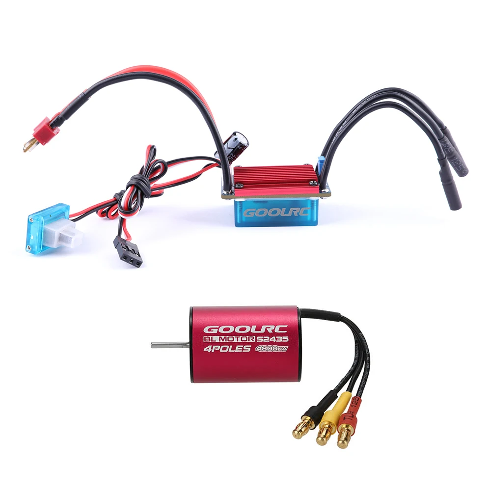 Бесщеточный бесщеточный двигатель GoolRC S2435 4800KV и бесщеточный ESC Набор для 1/16 1/18 RC автозапчасти для грузовиков
Бесщеточный бесщеточный двигатель GoolRC S2435 4800KV и бесщеточный ESC Набор для 1/16 1/18 RC автозапчасти для грузовиков