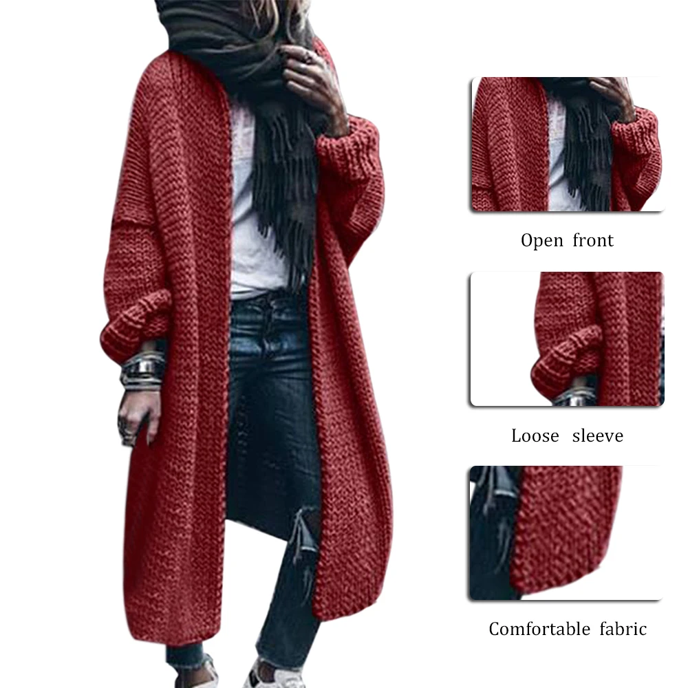 2020 New Autumn Winter Women Long Sleeve Knitted Cardigan Sweater Casual Long Sleeve Outwear Fashion Coat Solid Women
2020 New Autumn Winter Women Long Sleeve Knitted Cardigan Sweater Casual Long Sleeve Outwear Fashion Coat Solid Women