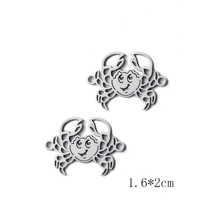 Sea Life Collection Stainless Steel Connector Link Crab Octopus Mermaid Dolphin Turtle Starfish Shark Fish Dragon Wholesale Pack
Sea Life Collection Stainless Steel Connector Link Crab Octopus Mermaid Dolphin Turtle Starfish Shark Fish Dragon Wholesale Pack
