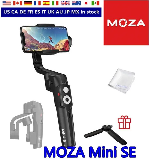 Карданный стабилизатор MOZA Mini-S Essential, складной, для смартфона, для замедленного отслеживания объектов, увеличения, вертикального начала
Карданный стабилизатор MOZA Mini-S Essential, складной, для смартфона, для замедленного отслеживания объектов, увеличения, вертикального начала