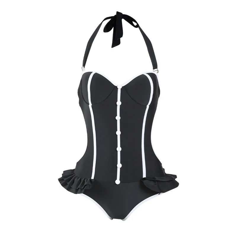Sexy Swimsuit One Piece Swimsuits Woman Women Black White Patchwork Bandage Cover Stomach Swimming Red Solid Polyester
Sexy Swimsuit One Piece Swimsuits Woman Women Black White Patchwork Bandage Cover Stomach Swimming Red Solid Polyester