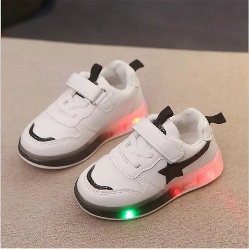 Kids Toddler Shoes Led Glowing Sneakers With Light Children Running Shoes Hook Loop Fashion Luminous Sport Shoes For Girls Boys
Kids Toddler Shoes Led Glowing Sneakers With Light Children Running Shoes Hook Loop Fashion Luminous Sport Shoes For Girls Boys
