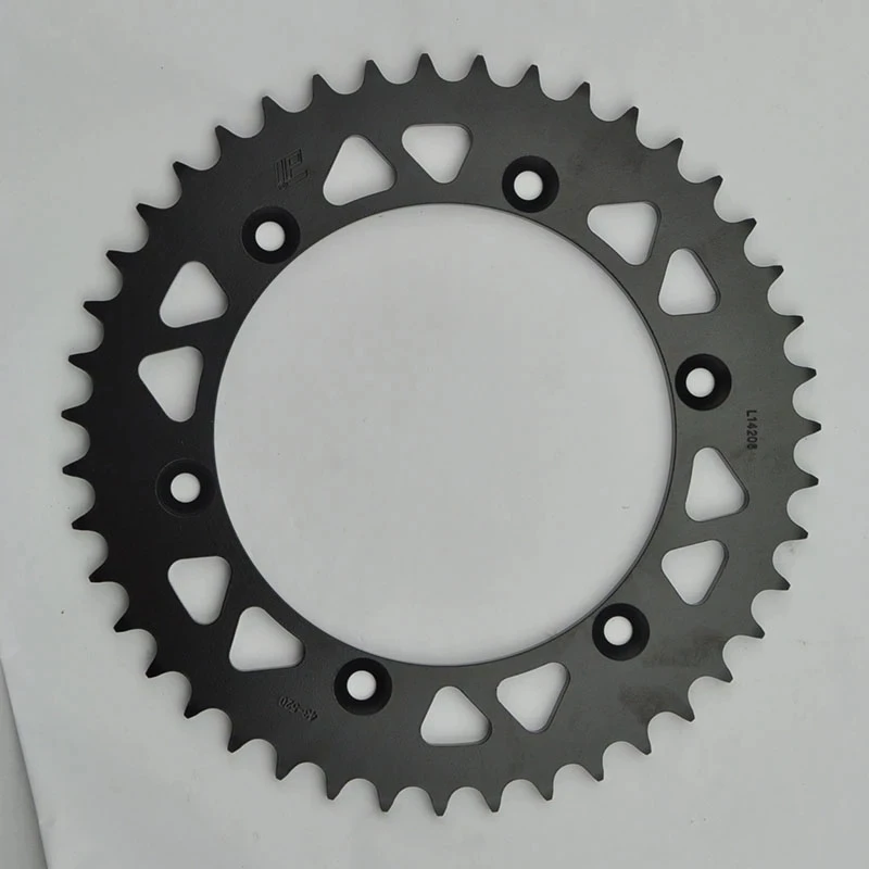 Motorcycle Rear Sprocket 520 47T 48T 49T 50T 51T 52T 53T for Husqvarna 410 510 570 610 TE 510 TC 570 SM 125 SMS 125 CR 125 WR
Motorcycle Rear Sprocket 520 47T 48T 49T 50T 51T 52T 53T for Husqvarna 410 510 570 610 TE 510 TC 570 SM 125 SMS 125 CR 125 WR