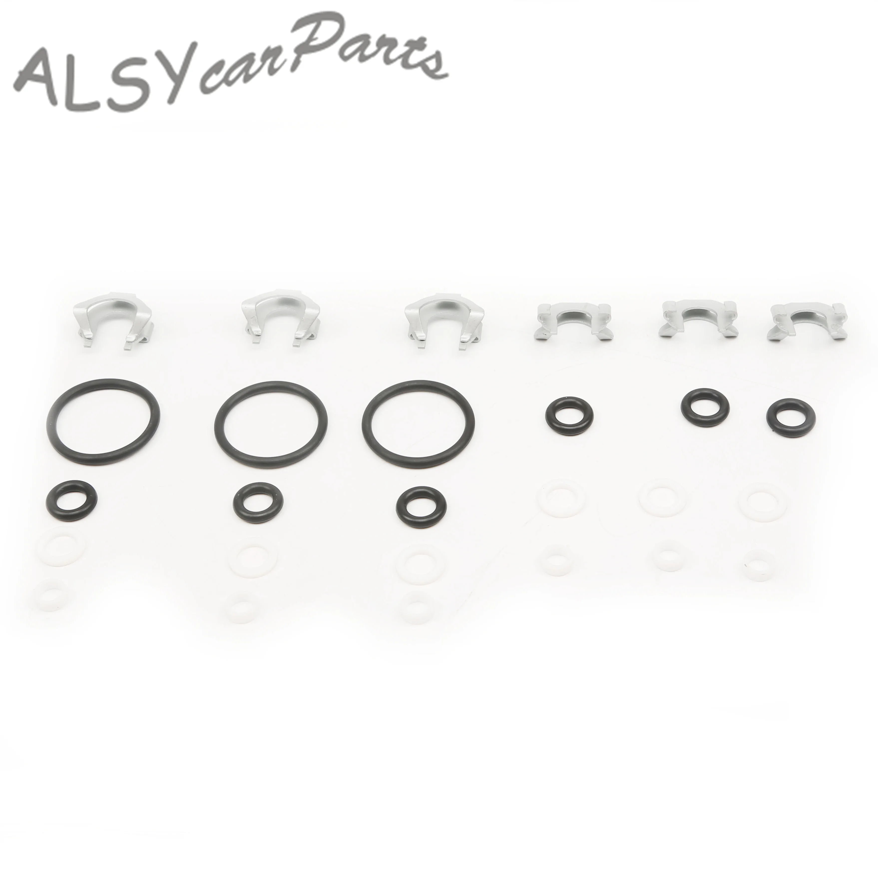 New 955 110 911 00 03H 198 149 A Fuel Injector Nozzle Seal O-Ring Repair Kit For Porsche Cayenne 92A 9PA 3.6L Audi Q7 VW CC Eos
New 955 110 911 00 03H 198 149 A Fuel Injector Nozzle Seal O-Ring Repair Kit For Porsche Cayenne 92A 9PA 3.6L Audi Q7 VW CC Eos