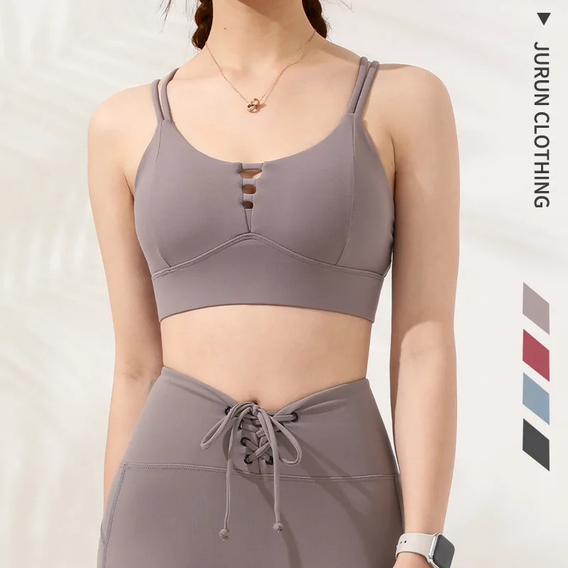 Sexy Hollow Sports Bra Wireless Beauty Cross Straps Brassiere Sport Top Fitness Women Underwear Gym Yoga Tops Training Lingerie
Sexy Hollow Sports Bra Wireless Beauty Cross Straps Brassiere Sport Top Fitness Women Underwear Gym Yoga Tops Training Lingerie