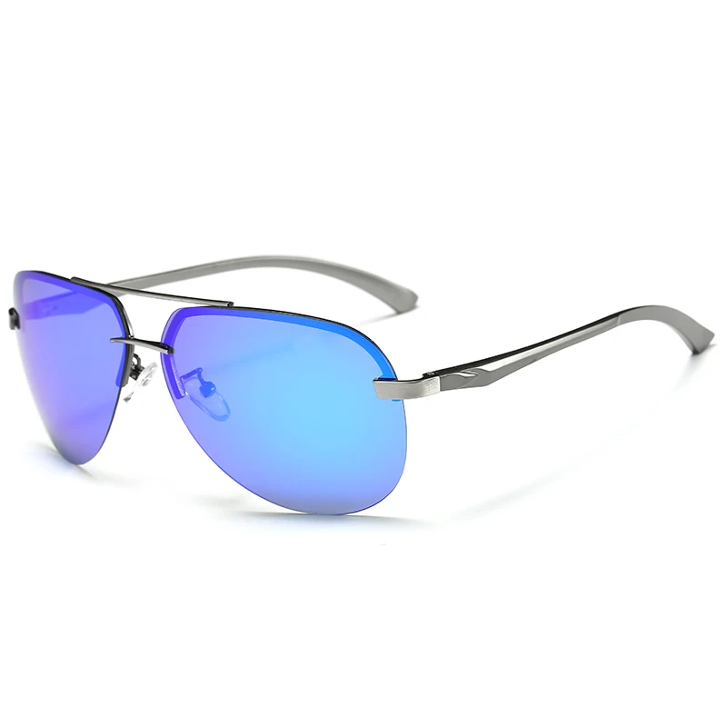Brand Pilot Sun Glasses Mens Polarized Driver Mirror Sunglasses Fashion Polaroid Lens Spring Hinge Metal Eyewears Blue Orange
Brand Pilot Sun Glasses Mens Polarized Driver Mirror Sunglasses Fashion Polaroid Lens Spring Hinge Metal Eyewears Blue Orange